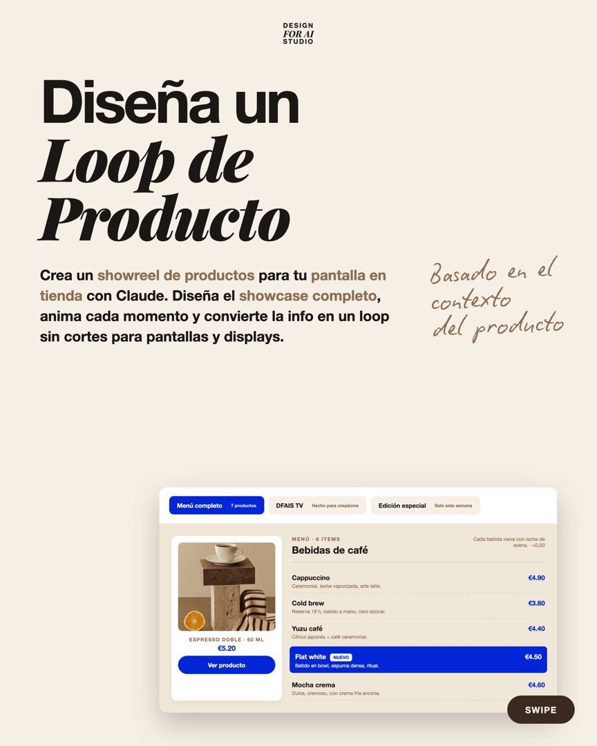 Loop de producto