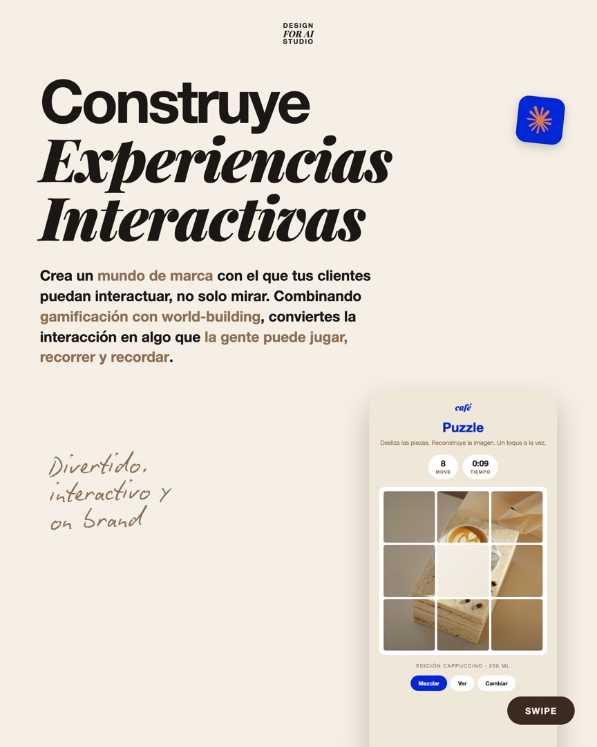 Experiencias interactivas