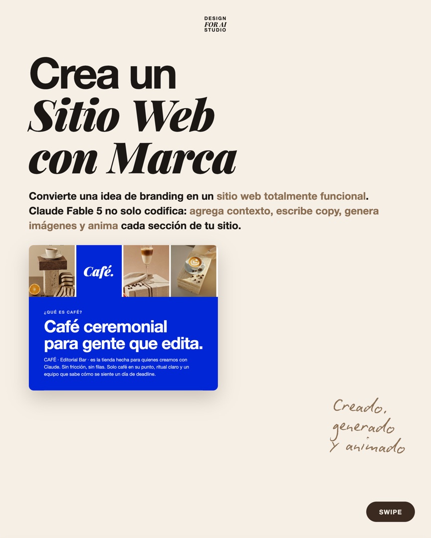 Sitio web con marca