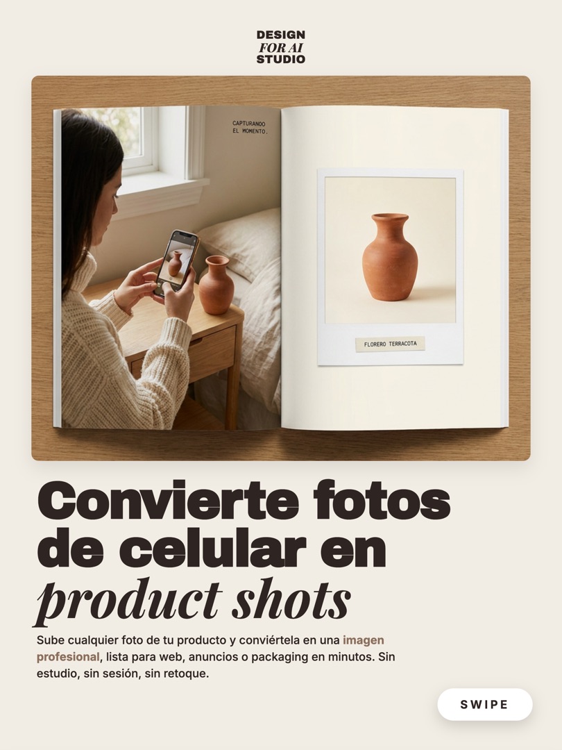 Product shots desde el celular