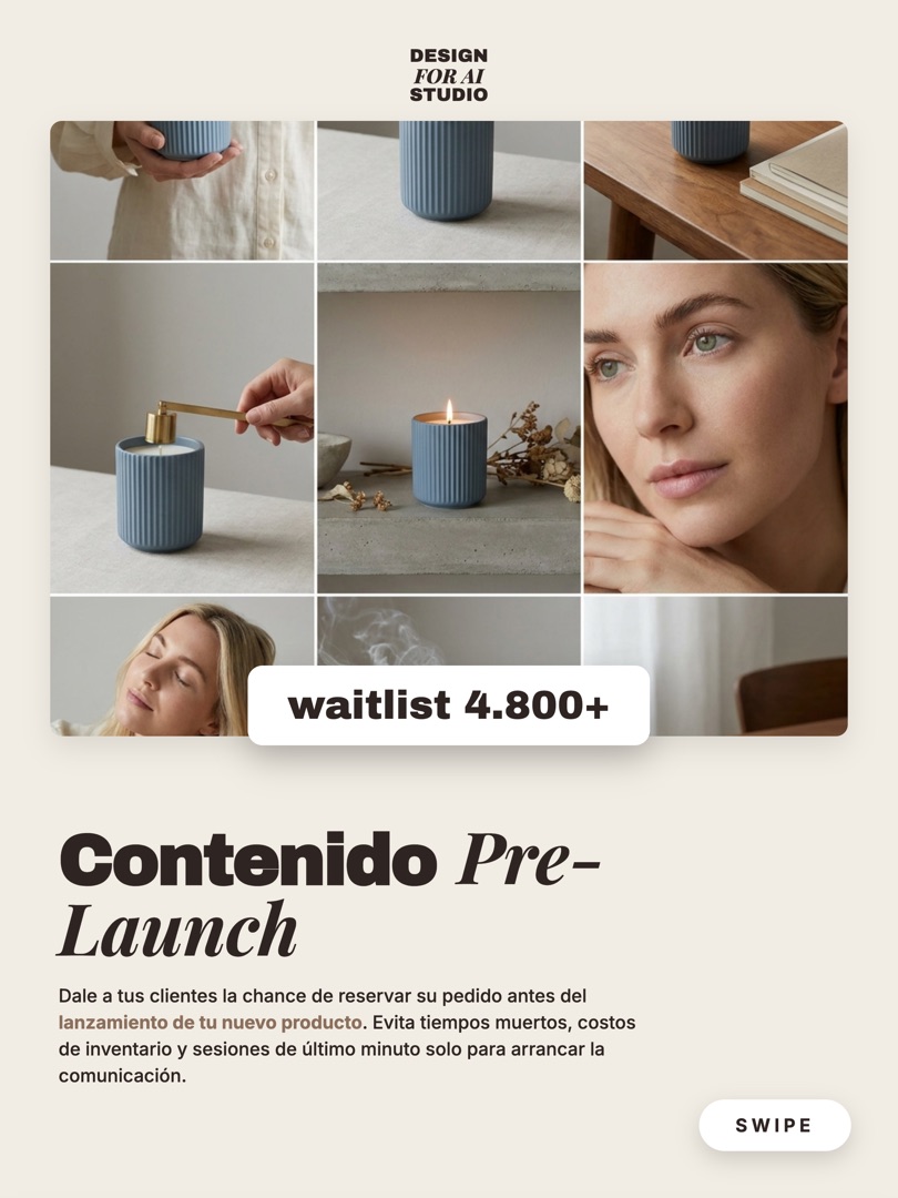 Contenido pre-launch