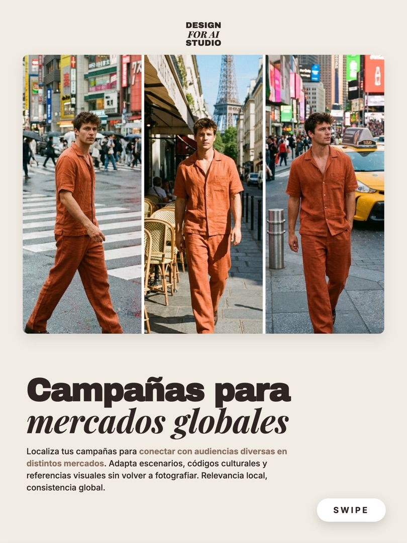 Campañas para mercados globales