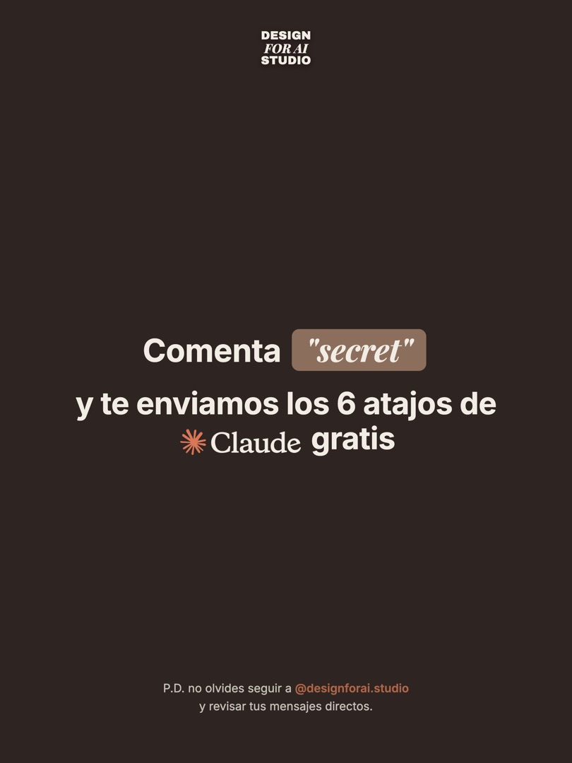 Comenta secret y te enviamos los 6 atajos